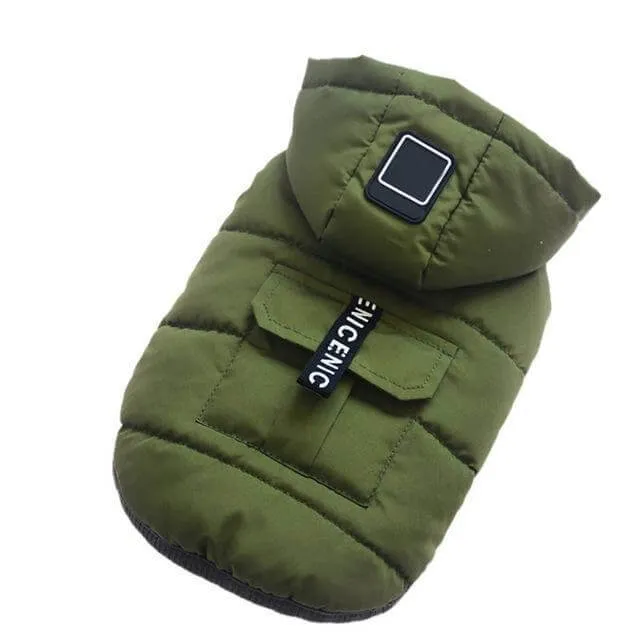 100% Cotton Hooded Coat