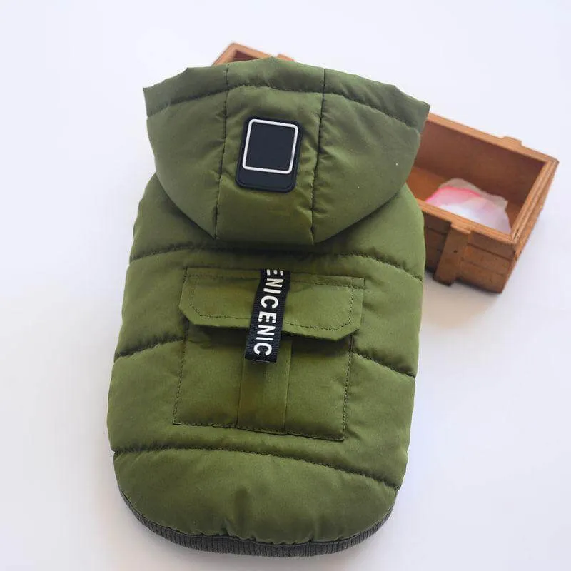 100% Cotton Hooded Coat