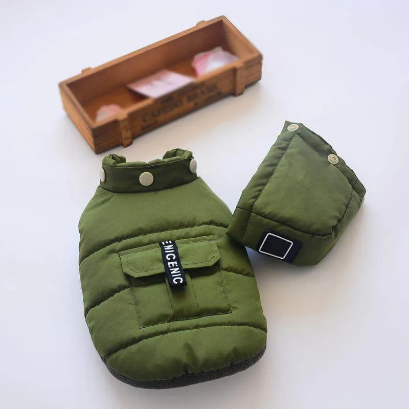 100% Cotton Hooded Coat