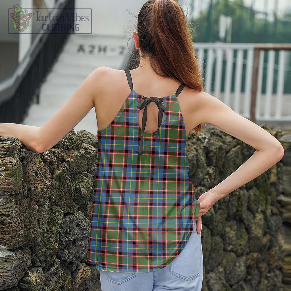 Aikenhead Tartan Loose Halter Neck Camisole