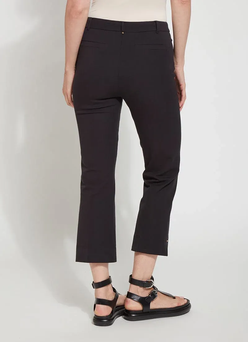 Amanda Bootcut Crop | Black