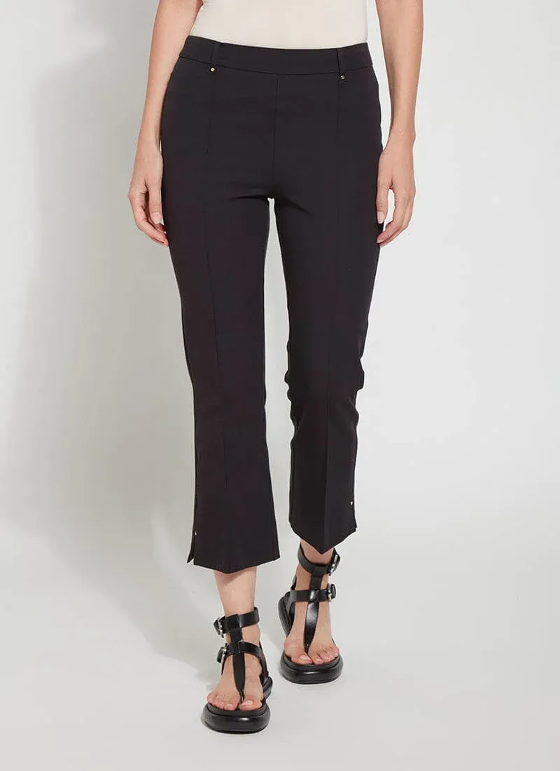 Amanda Bootcut Crop | Black