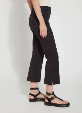 Amanda Bootcut Crop | Black