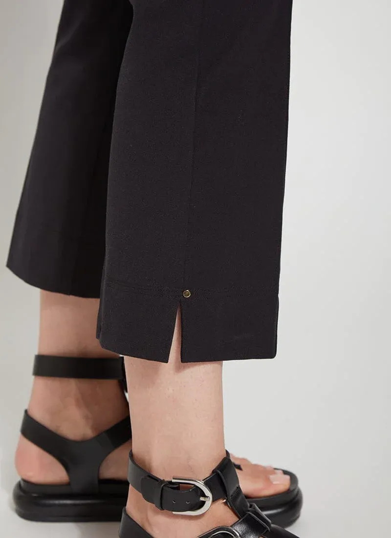 Amanda Bootcut Crop | Black