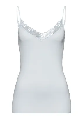 Anne Cotton V-Neck Camisole | Cool Blue 70931-2507