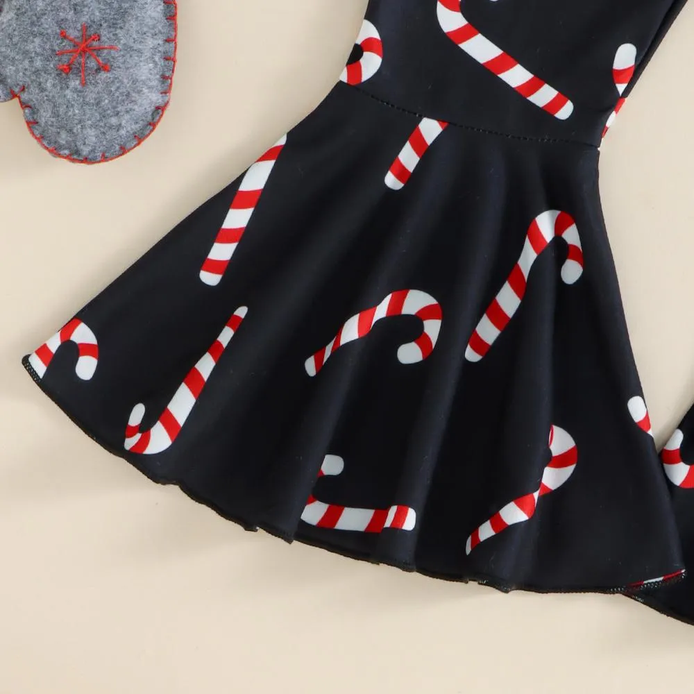 Baby Girls Christmas Autumn/Winter Top   Flared Pants Set Wholesale Girls Clothes