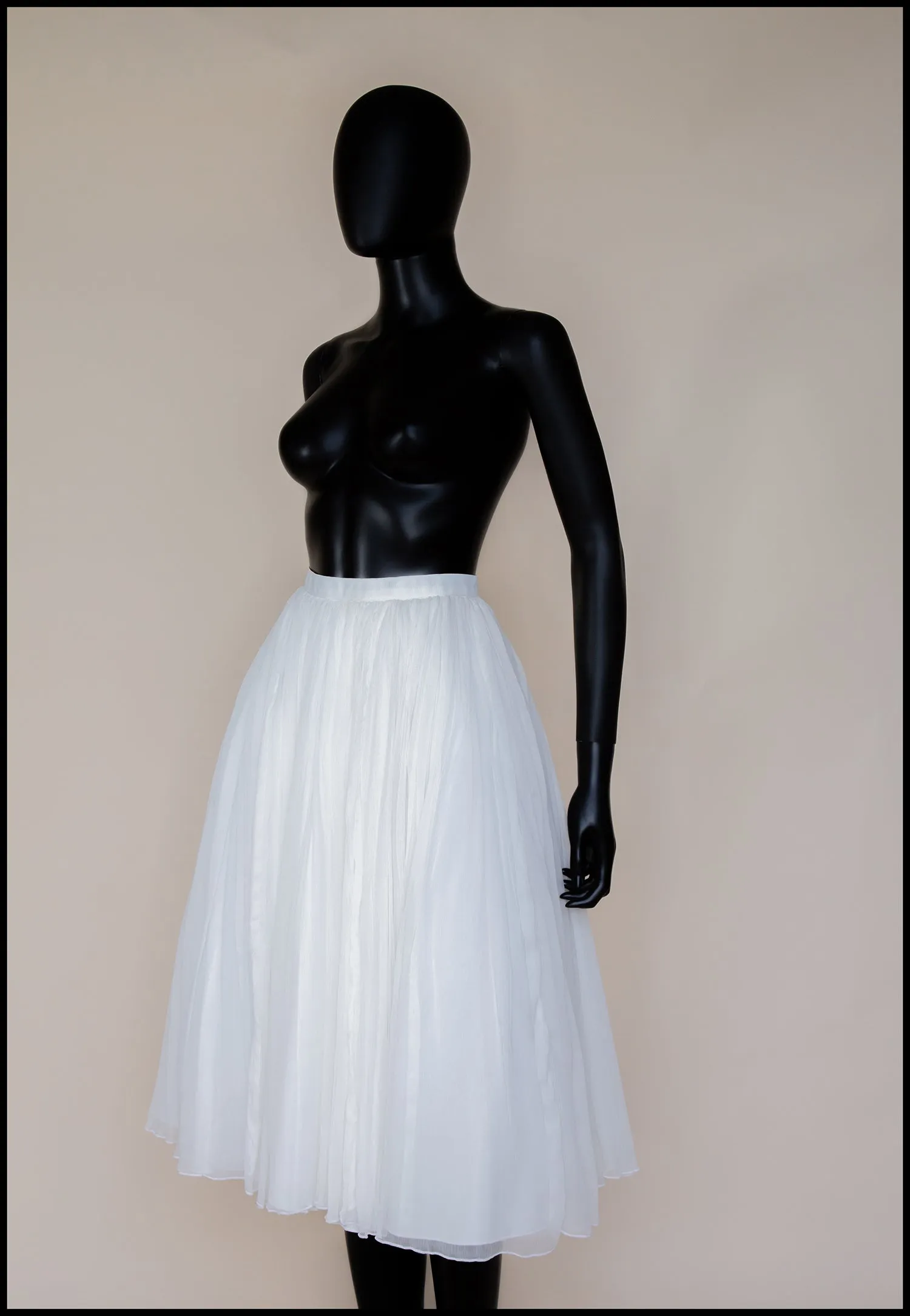 Bespoke Silk Chiffon Full Ballet Skirt