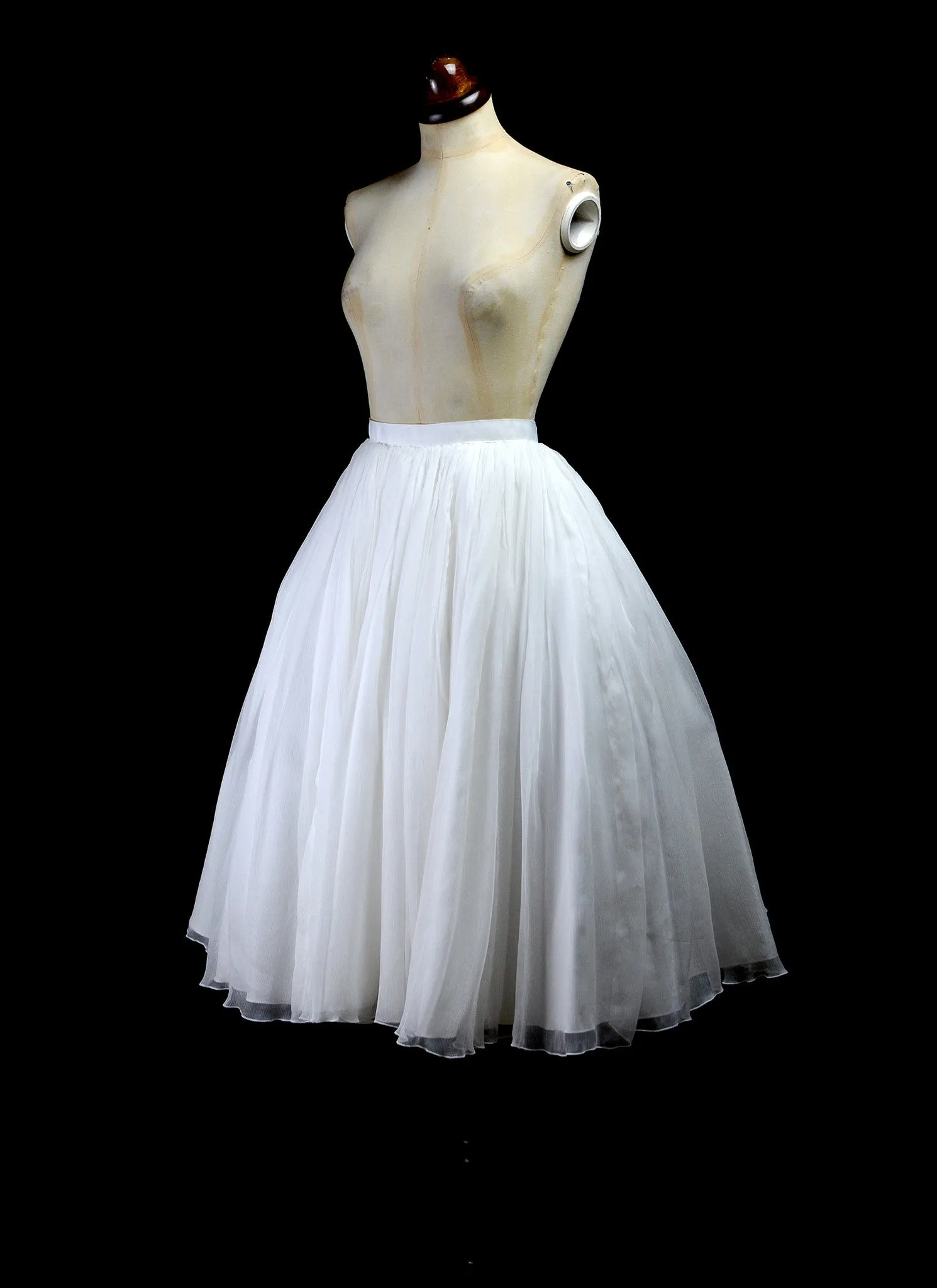 Bespoke Silk Chiffon Full Ballet Skirt