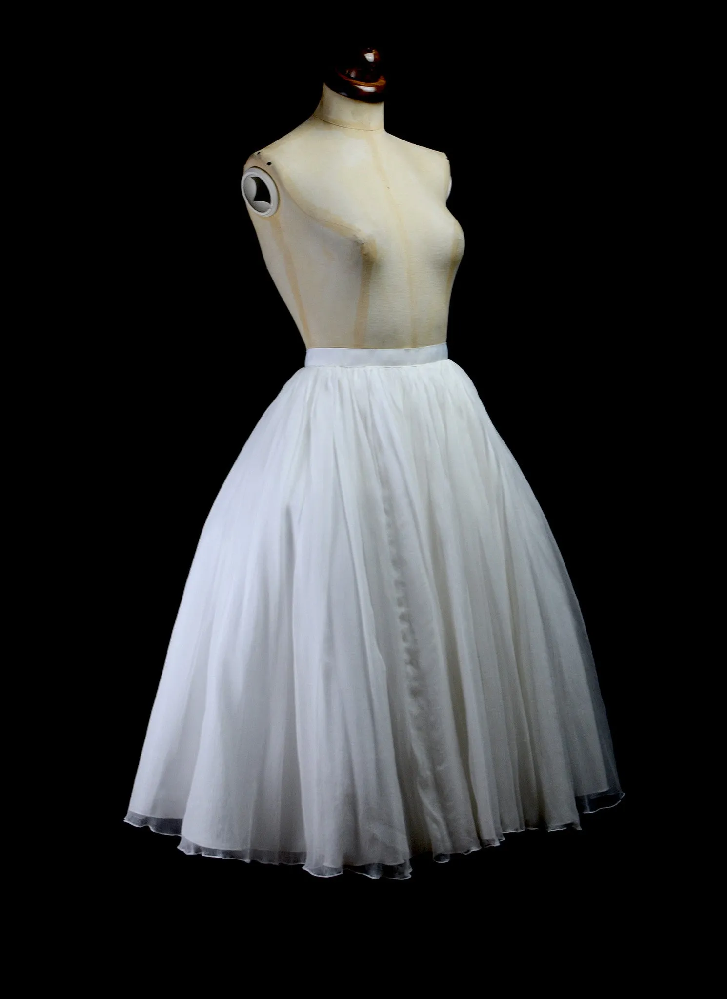 Bespoke Silk Chiffon Full Ballet Skirt