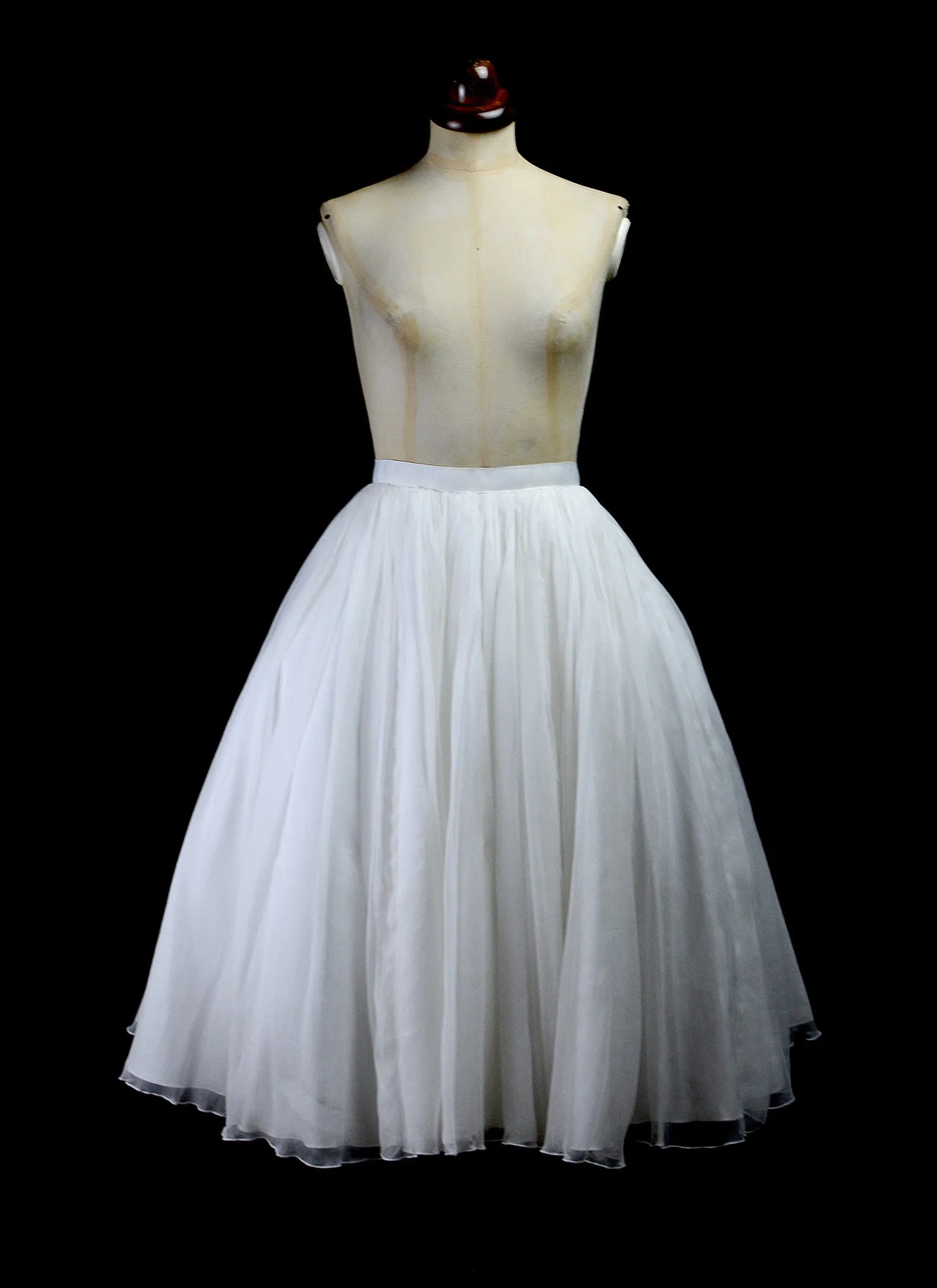 Bespoke Silk Chiffon Full Ballet Skirt