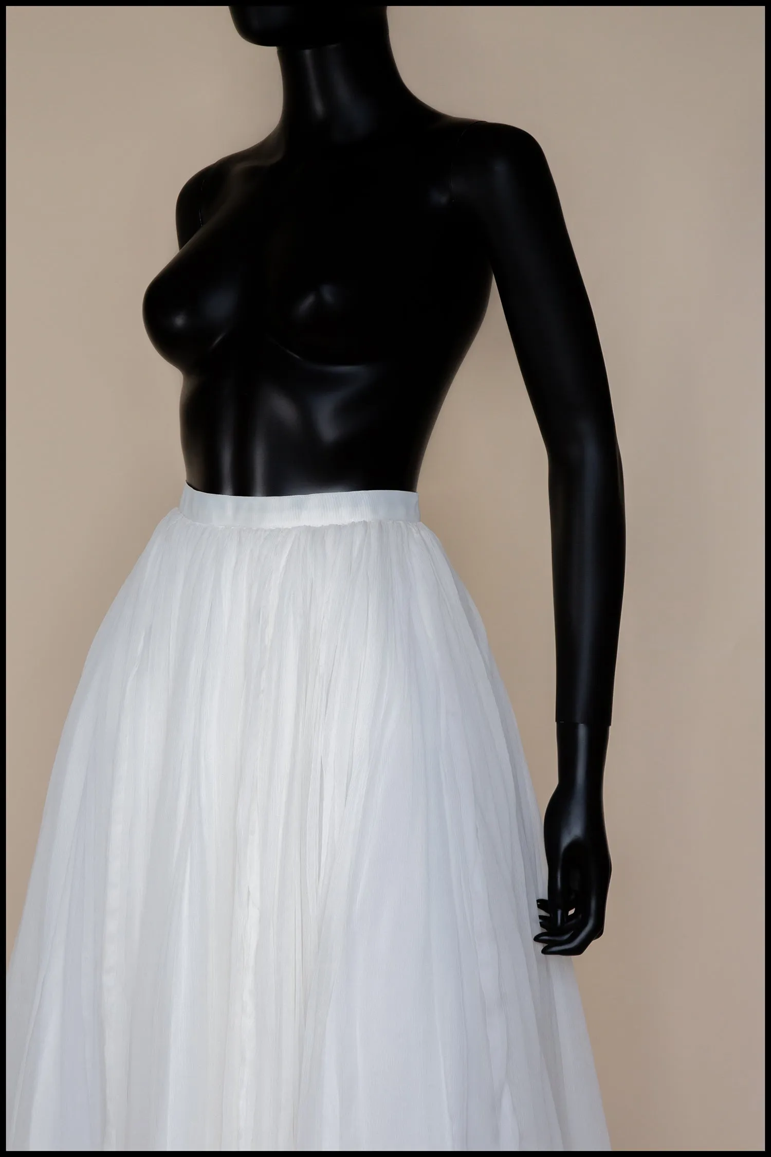 Bespoke Silk Chiffon Full Ballet Skirt