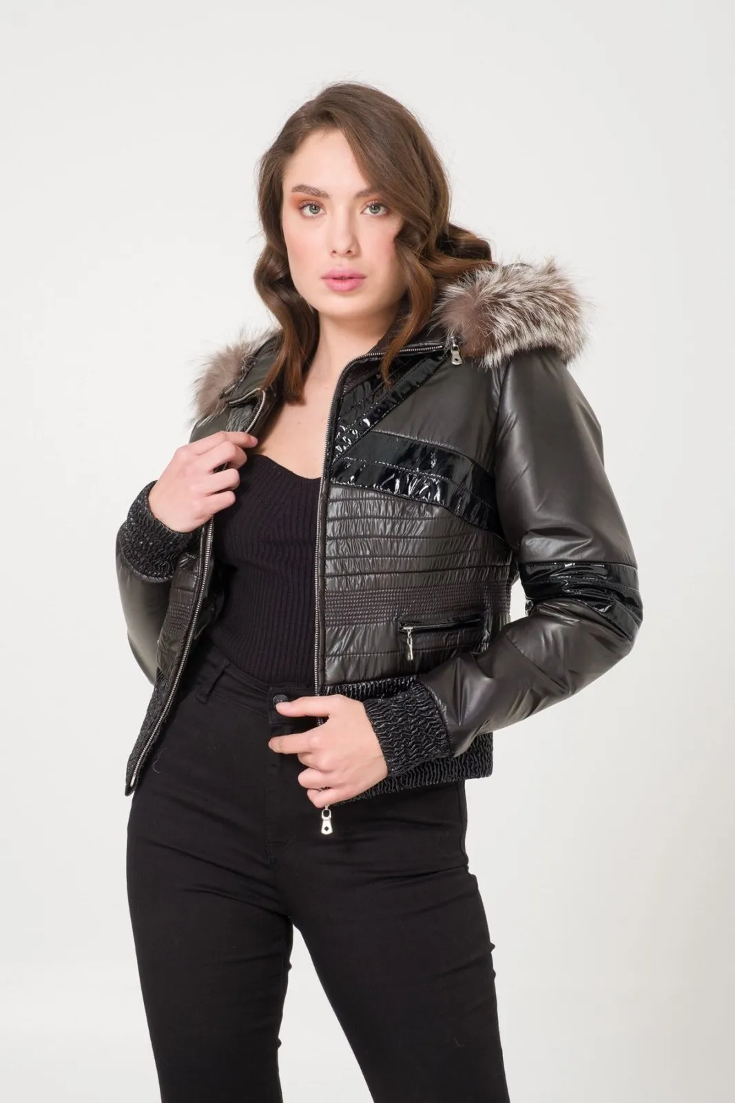 Black Waterproof Coat