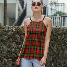 Boyd Tartan Loose Halter Neck Camisole