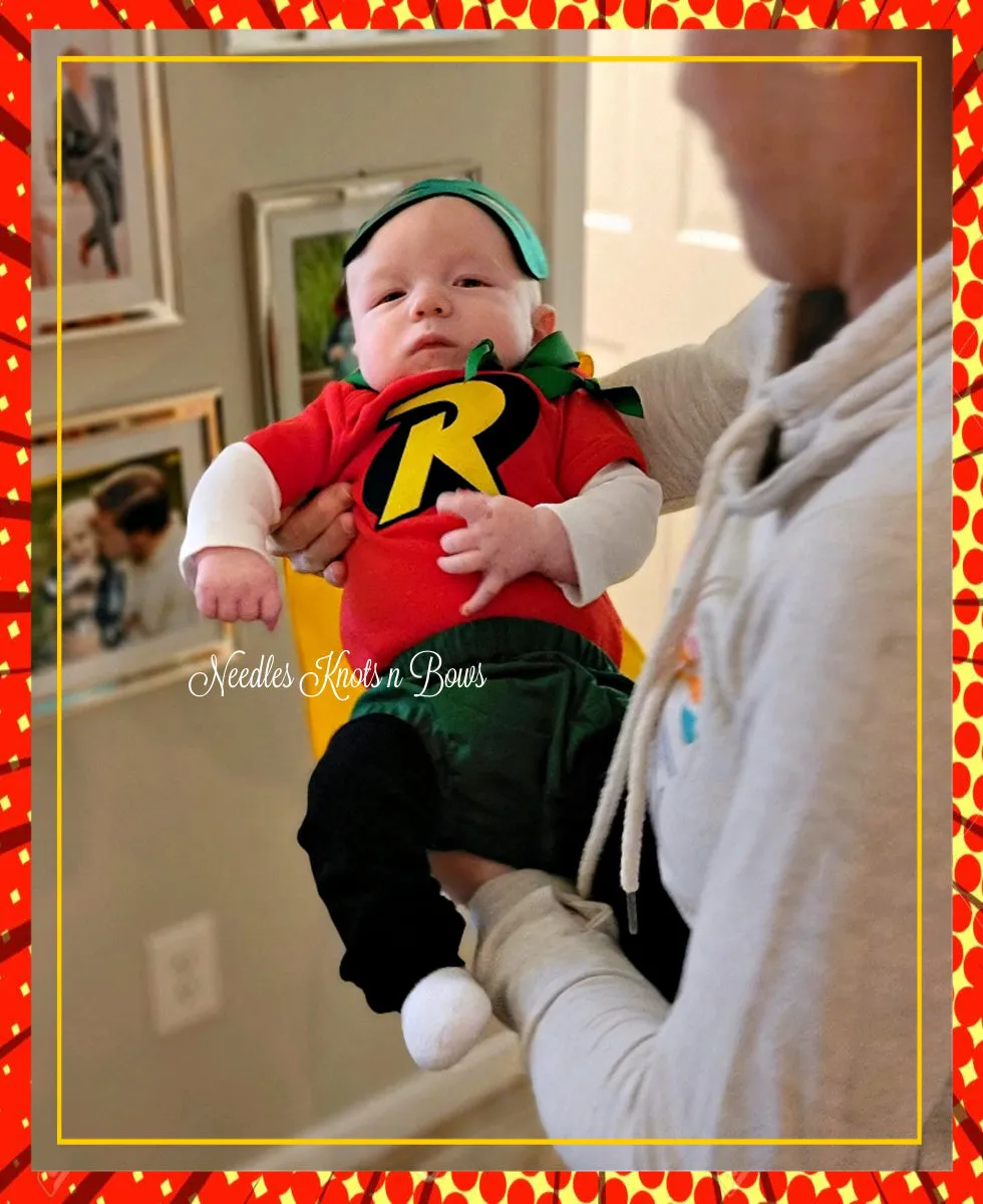 Boys Robin Baby Toddler Halloween Cosplay Costume