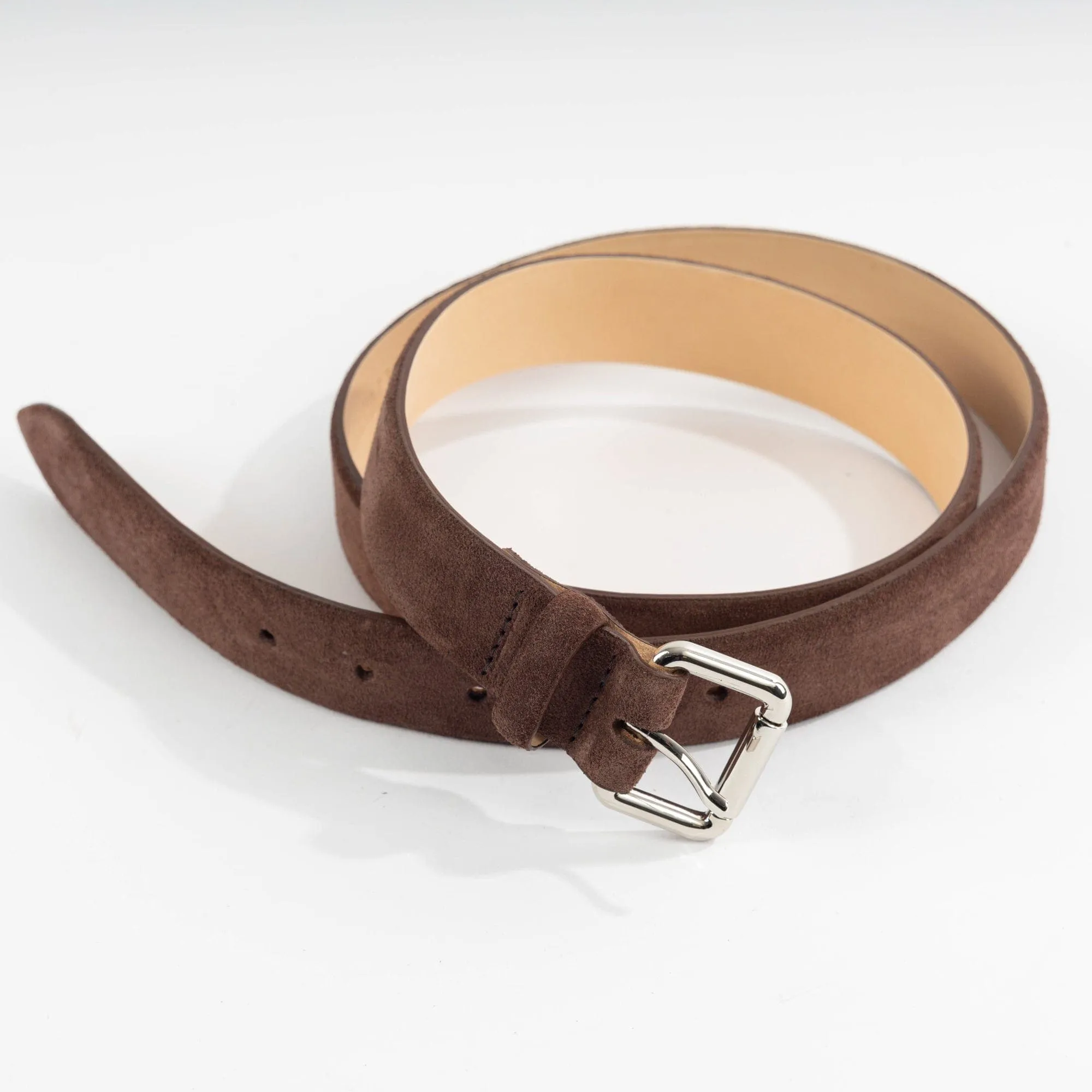 Brown Mount Suede Belt