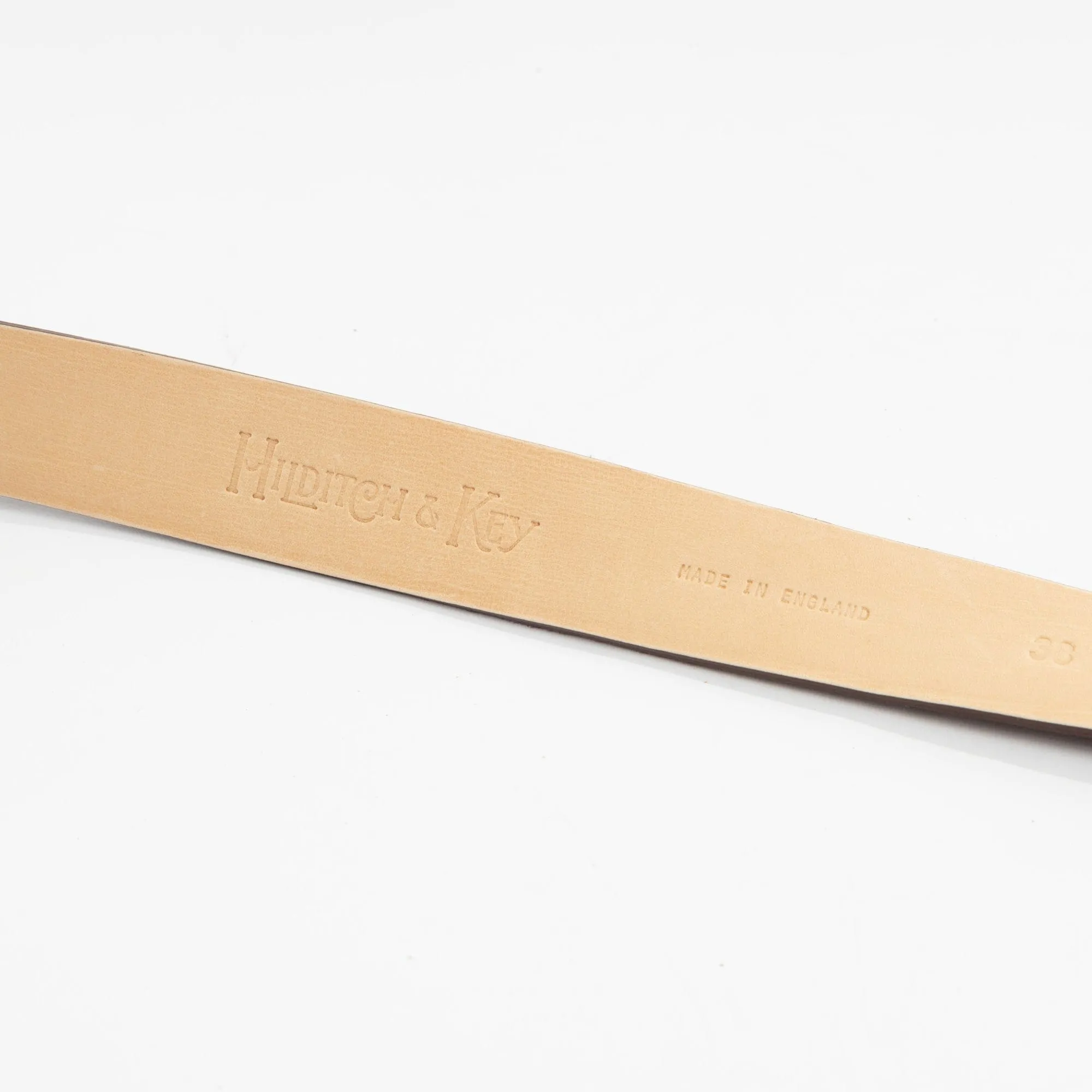Brown Mount Suede Belt