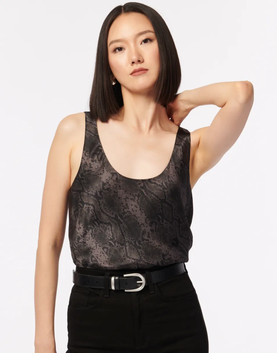 Cami NYC Andressa Cami Gray Snake