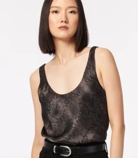 Cami NYC Andressa Cami Gray Snake