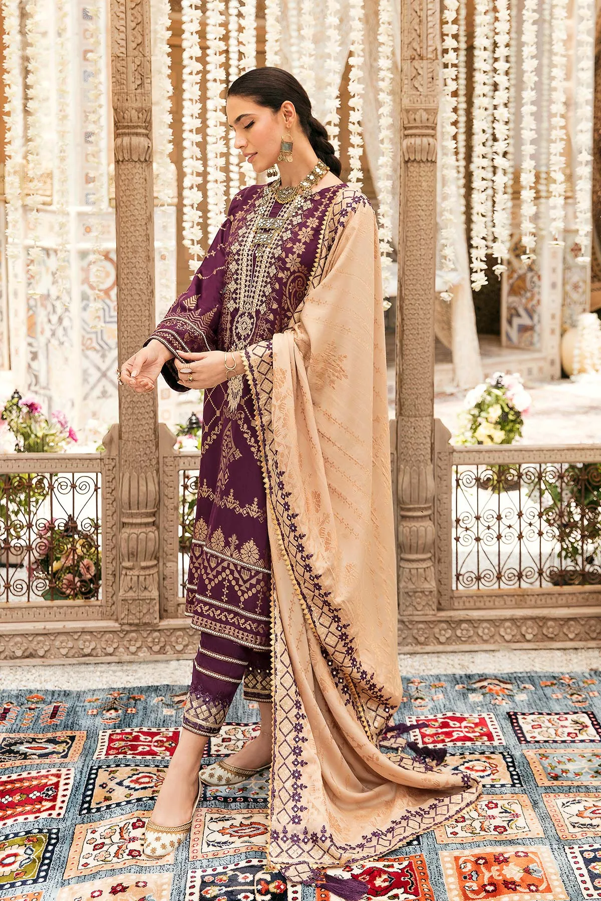 Charizma Bunnat Linen Jacquard Pre-Fall Collection – CB22-02
