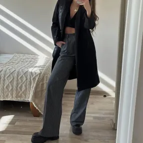 Charlene High Waist Baggy Pants