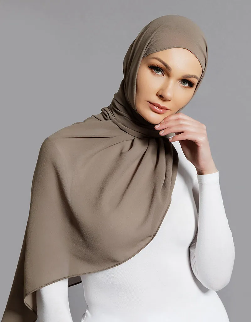 Chiffon Shawl - Shades of Green