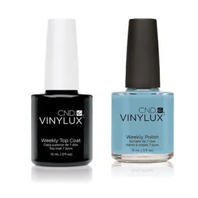 CND - Vinylux Topcoat & Azure Wish 0.5 oz - #102