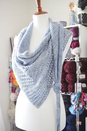 Coles River Kerchief // Crochet PDF Pattern