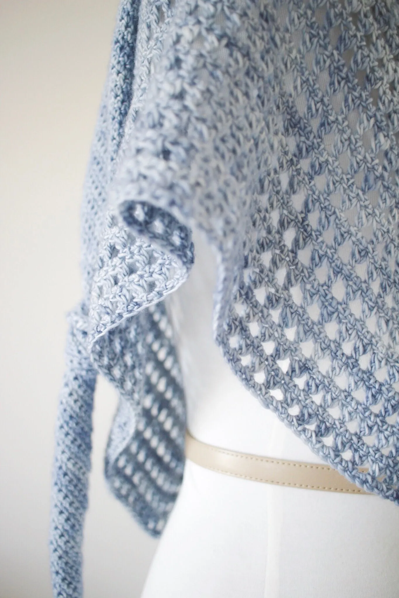 Coles River Kerchief // Crochet PDF Pattern