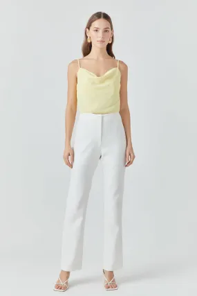 Endless Rose - Cowl Neck Cropped Cami