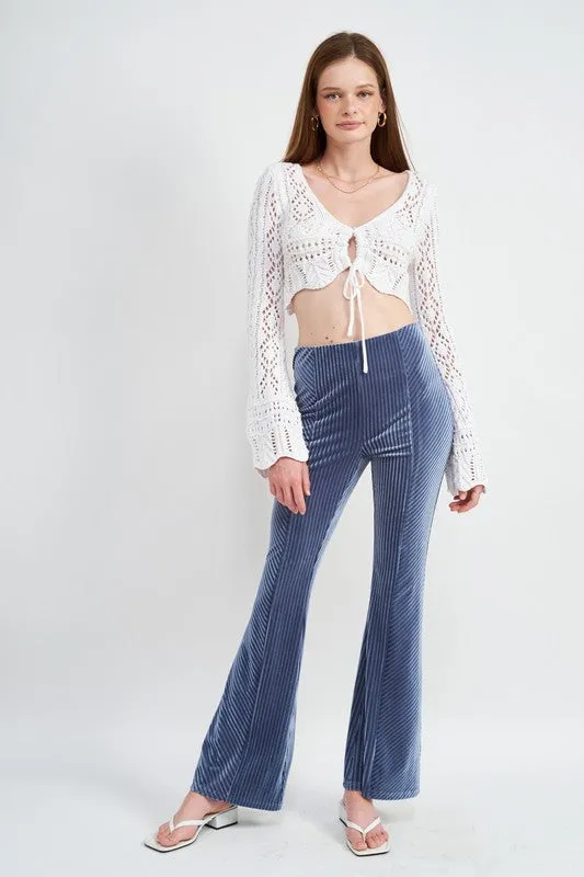 FAST TIMES HIGH RISE FLARED PANTS