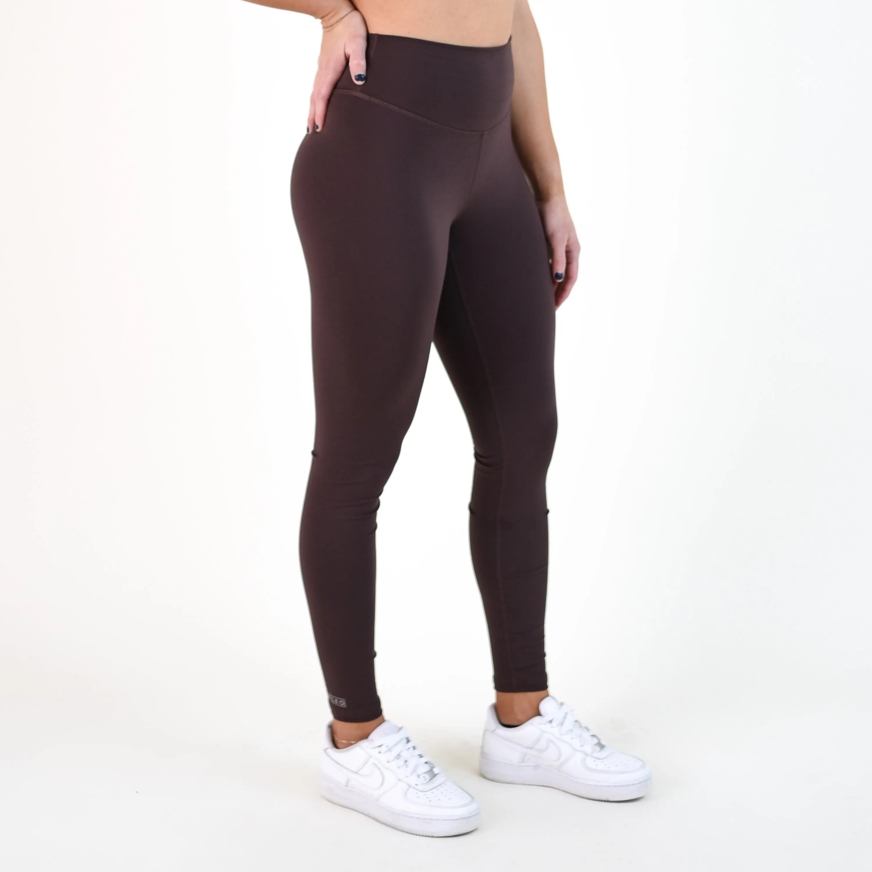 FLEO Go Go 25" Leggings - Chocolate
