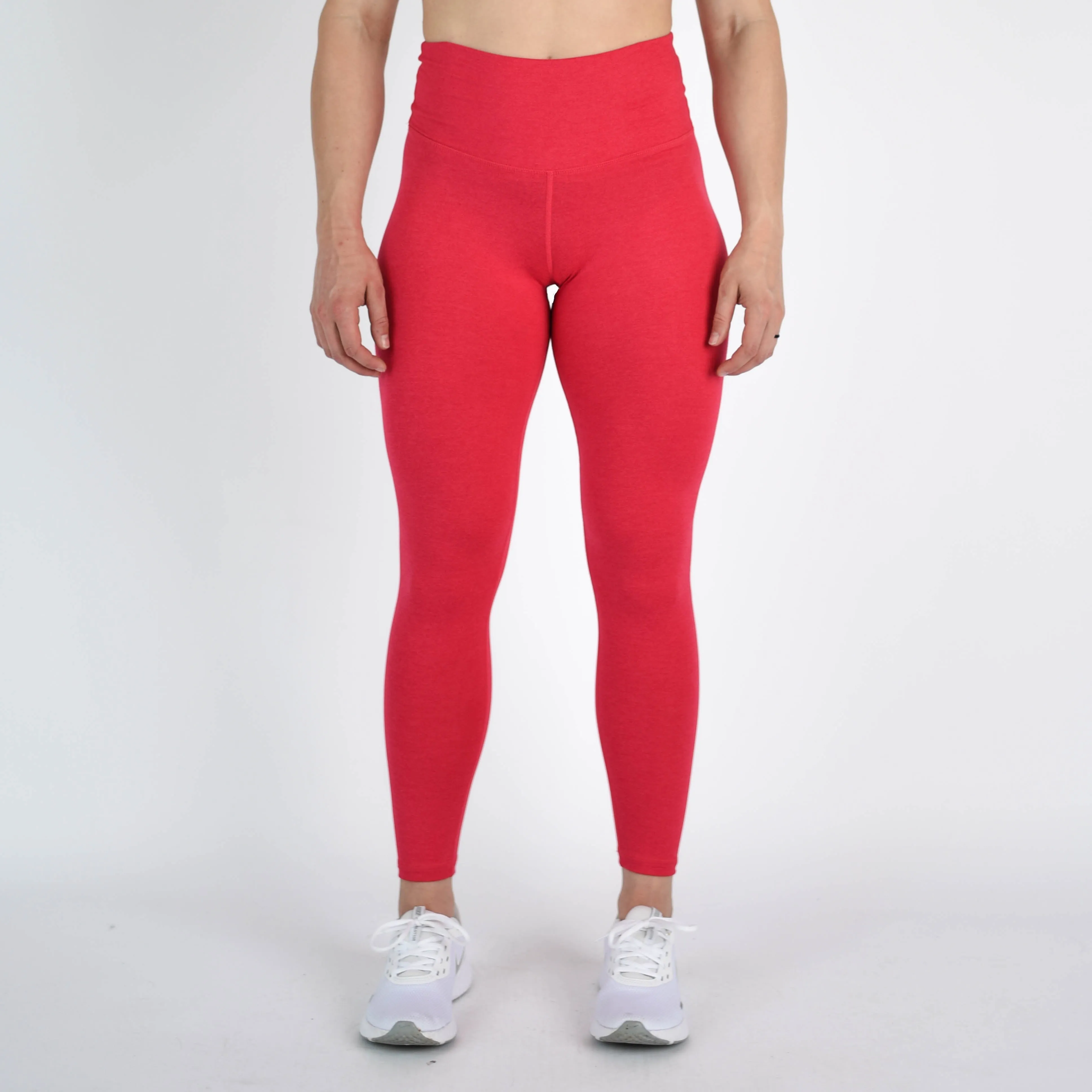 FLEO Heather Virtual Pink Super High Leggings