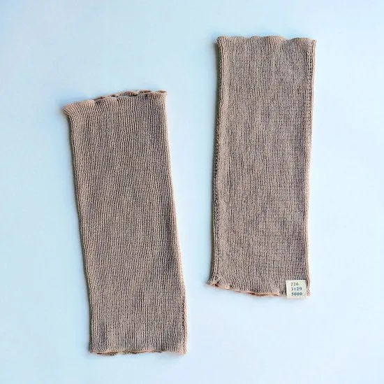 Foot Wrapping / Stretchy Knit Leg Warmers Cotton Rayon Silk