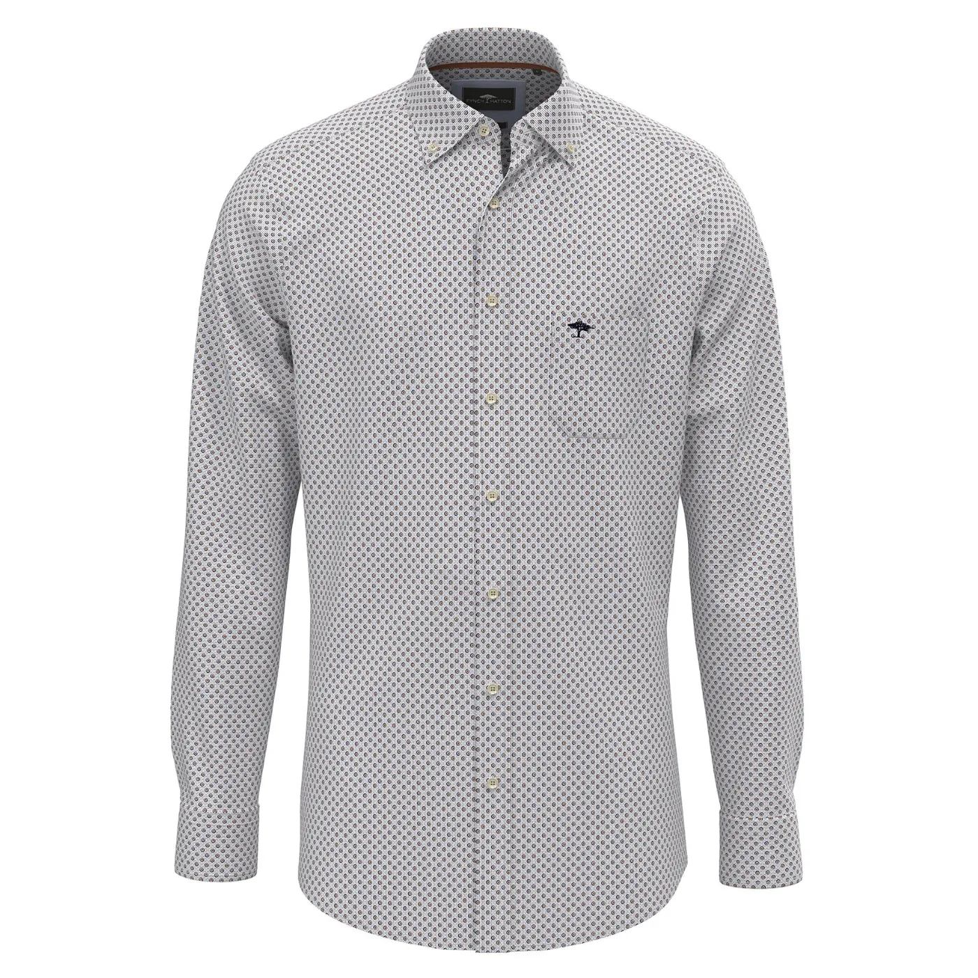 Fynch Hatton Birdseye L/S Shirt
