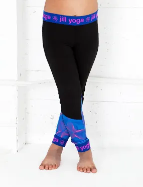 GIRLS 2-6 ELASTIC TRIM CUT AND SEW LEGGING