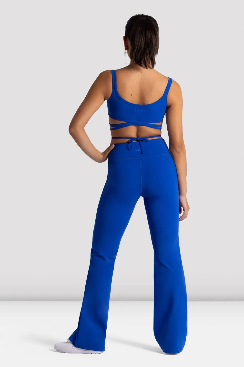 Girls Signature Tie Waist Crop Top