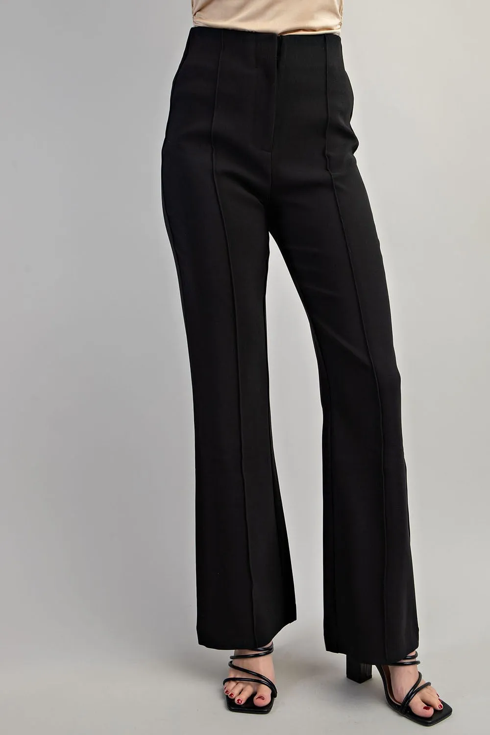 GM Flared High- Waisted Pants