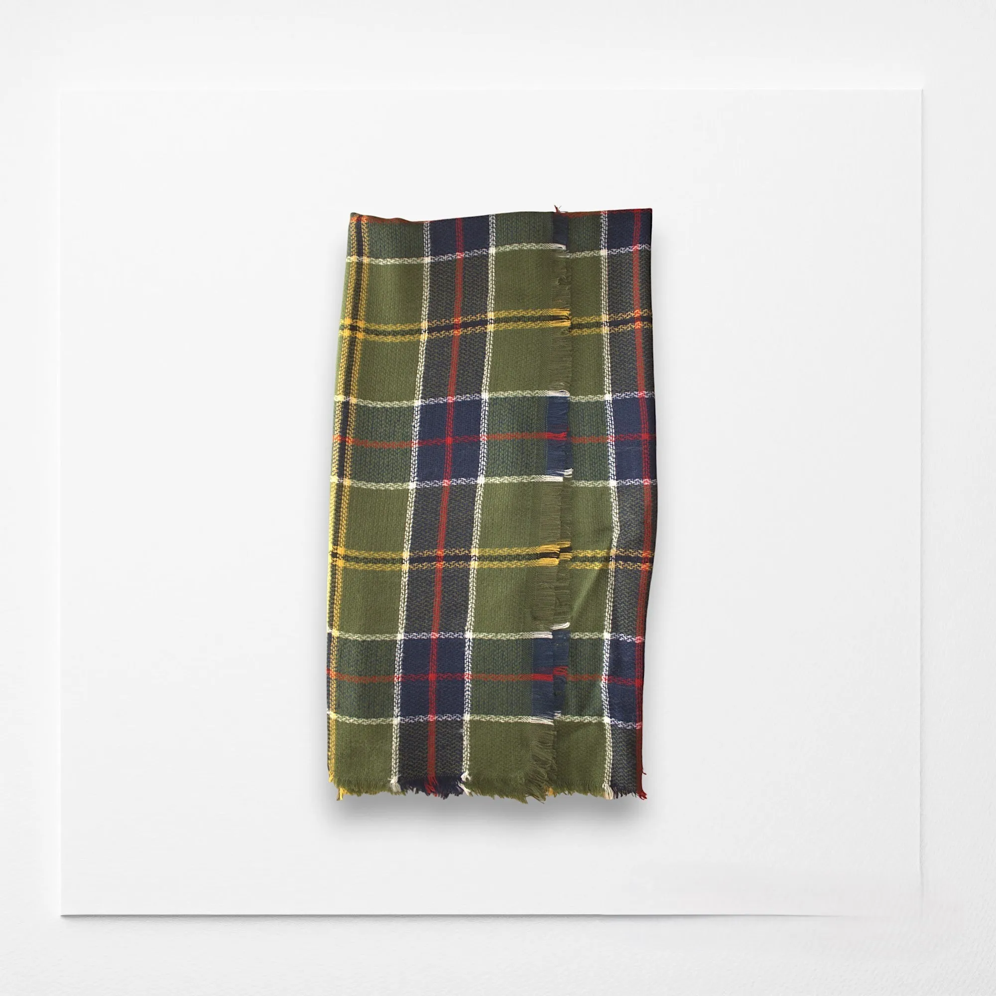 Green, Blue and Red Plaid Blanket Scarf/  Tartan Plaid Scarf/  Oversized Scarf/ Plaid Shawl/Plaid Women's Blanket Scarf/ Women Scarf/ Gifts for Her/ Women Shawl/ Bridesmaid Scarf/ Fall Scarf