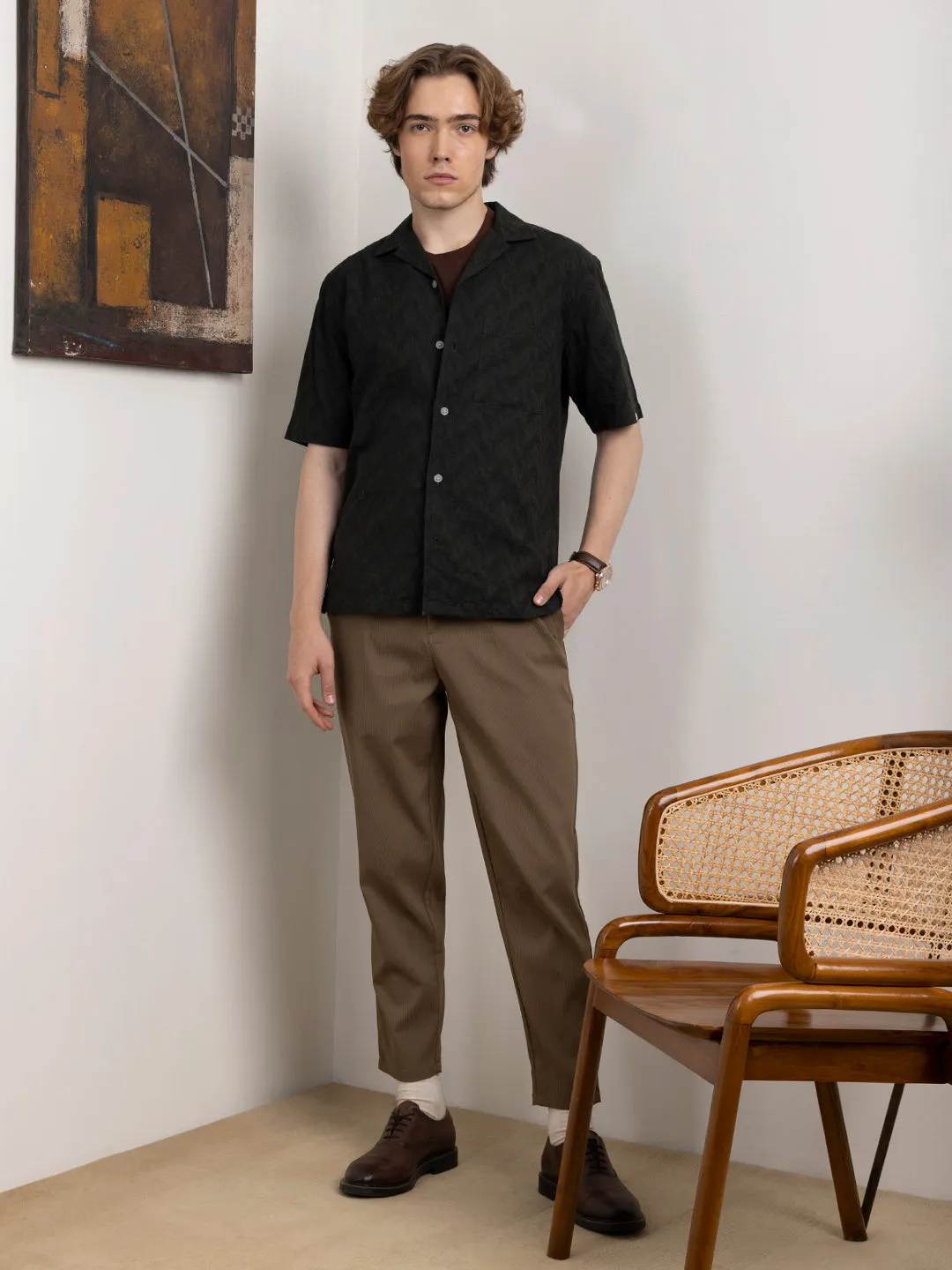 Green Plain Resort Shirt