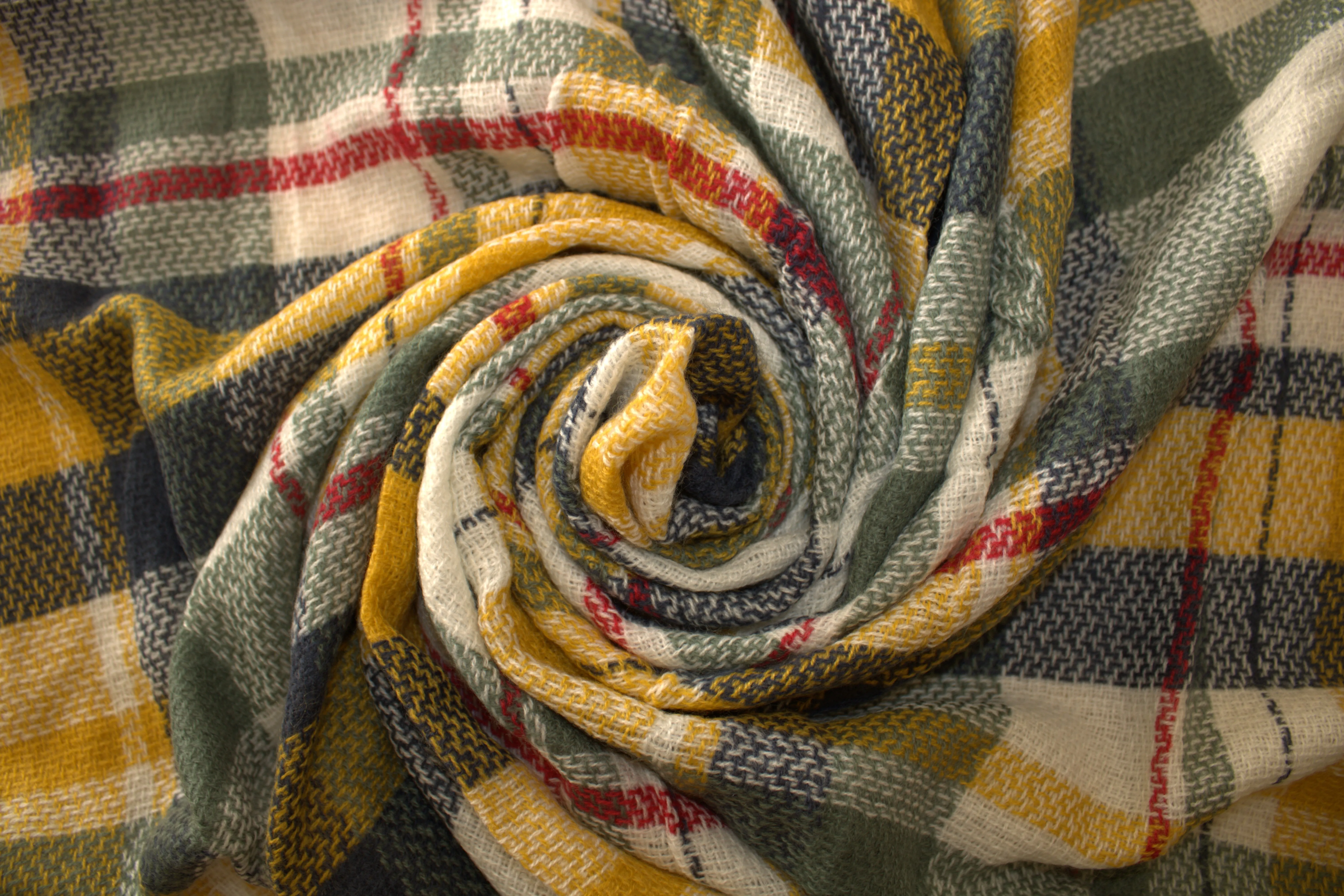 Green, White and Yellow Blanket Scarf/ Oversized Scarf/ Plaid Shawl/ Bridesmaid Gifts/ Christmas Plaid Scarf/ Throw plaid blanket/ Plaid Women's Blanket Scarf/ Women Scarf/ Gifts for Her/ Women Shawl/ Bridesmaid Scarf/ Fall Scarf