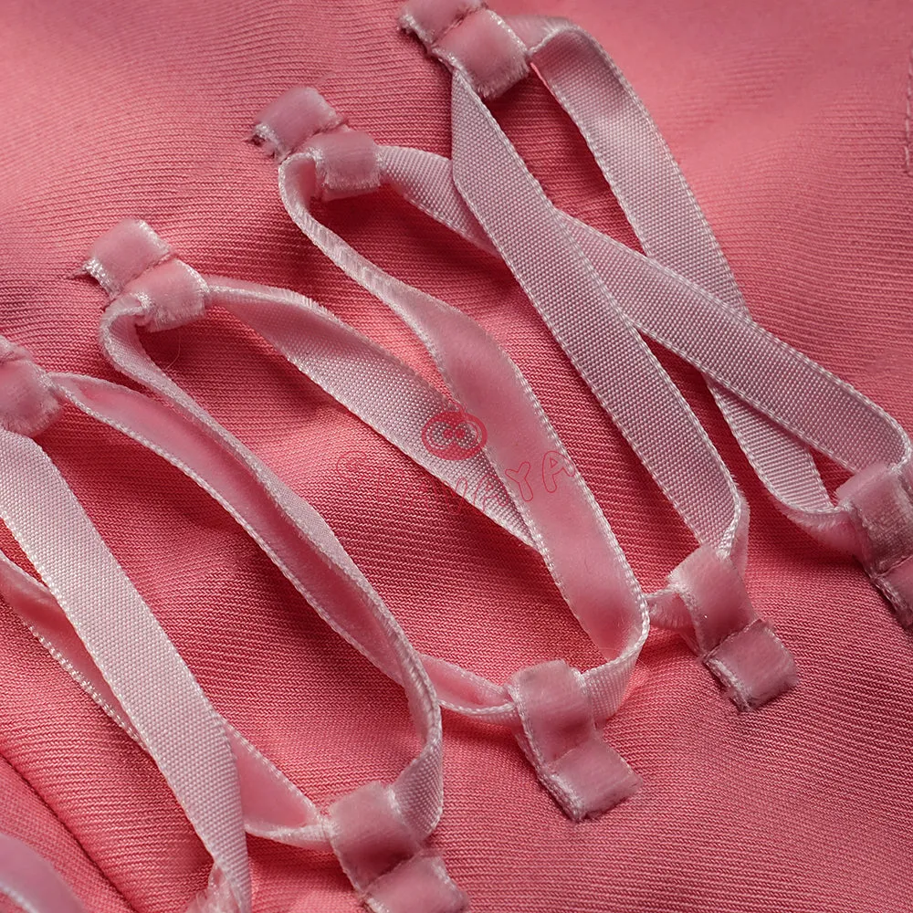 Gvavaya Game Cosplay Identity Ⅴ The Cheerleader Pink Rabbit Cosplay Costume