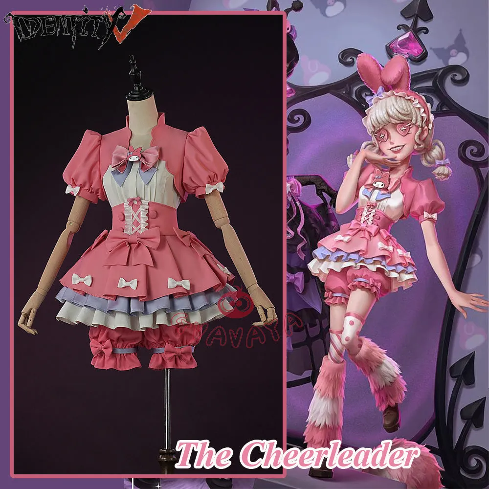 Gvavaya Game Cosplay Identity Ⅴ The Cheerleader Pink Rabbit Cosplay Costume
