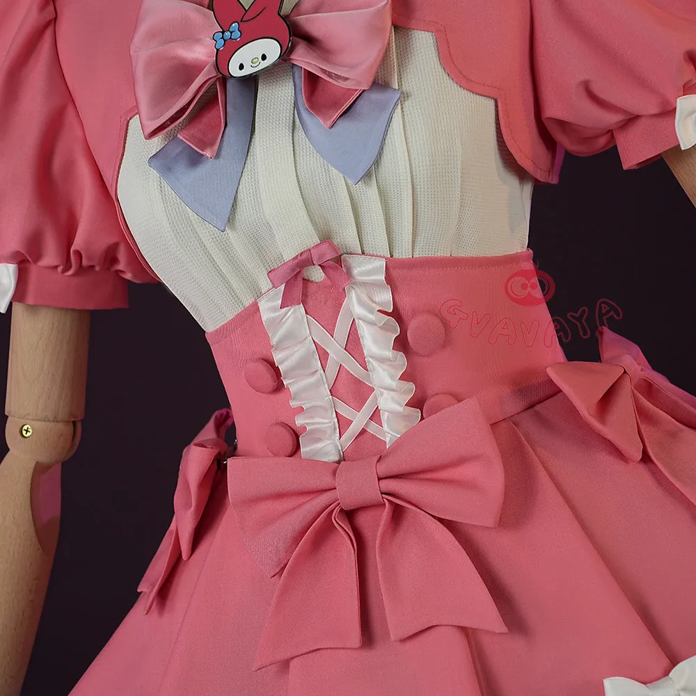 Gvavaya Game Cosplay Identity Ⅴ The Cheerleader Pink Rabbit Cosplay Costume