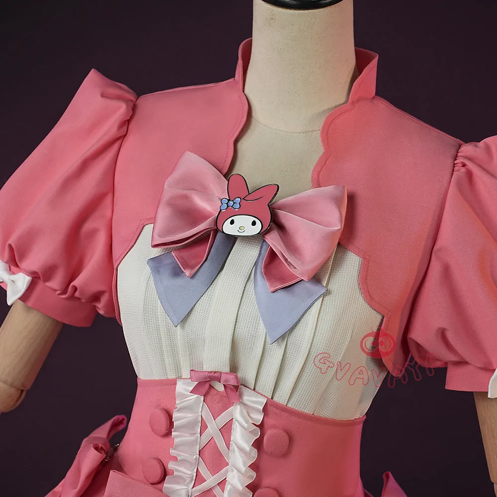 Gvavaya Game Cosplay Identity Ⅴ The Cheerleader Pink Rabbit Cosplay Costume