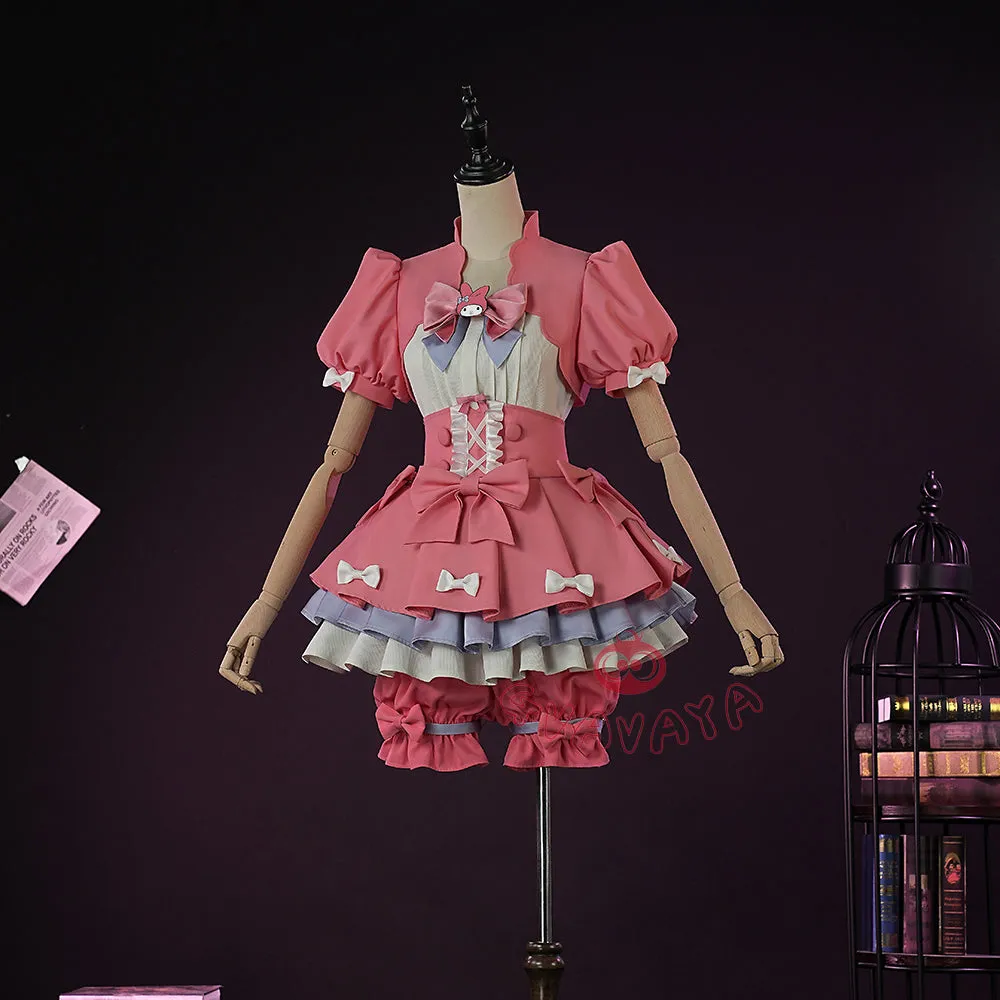 Gvavaya Game Cosplay Identity Ⅴ The Cheerleader Pink Rabbit Cosplay Costume