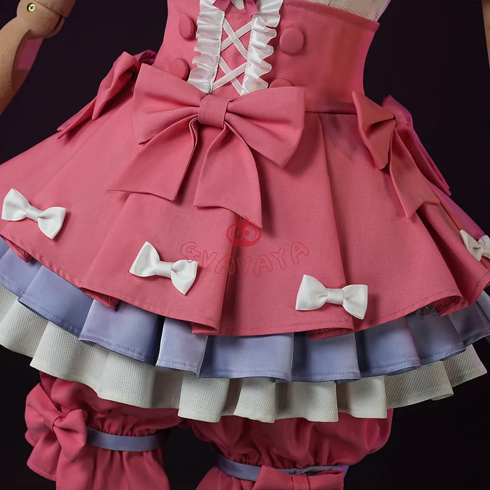 Gvavaya Game Cosplay Identity Ⅴ The Cheerleader Pink Rabbit Cosplay Costume