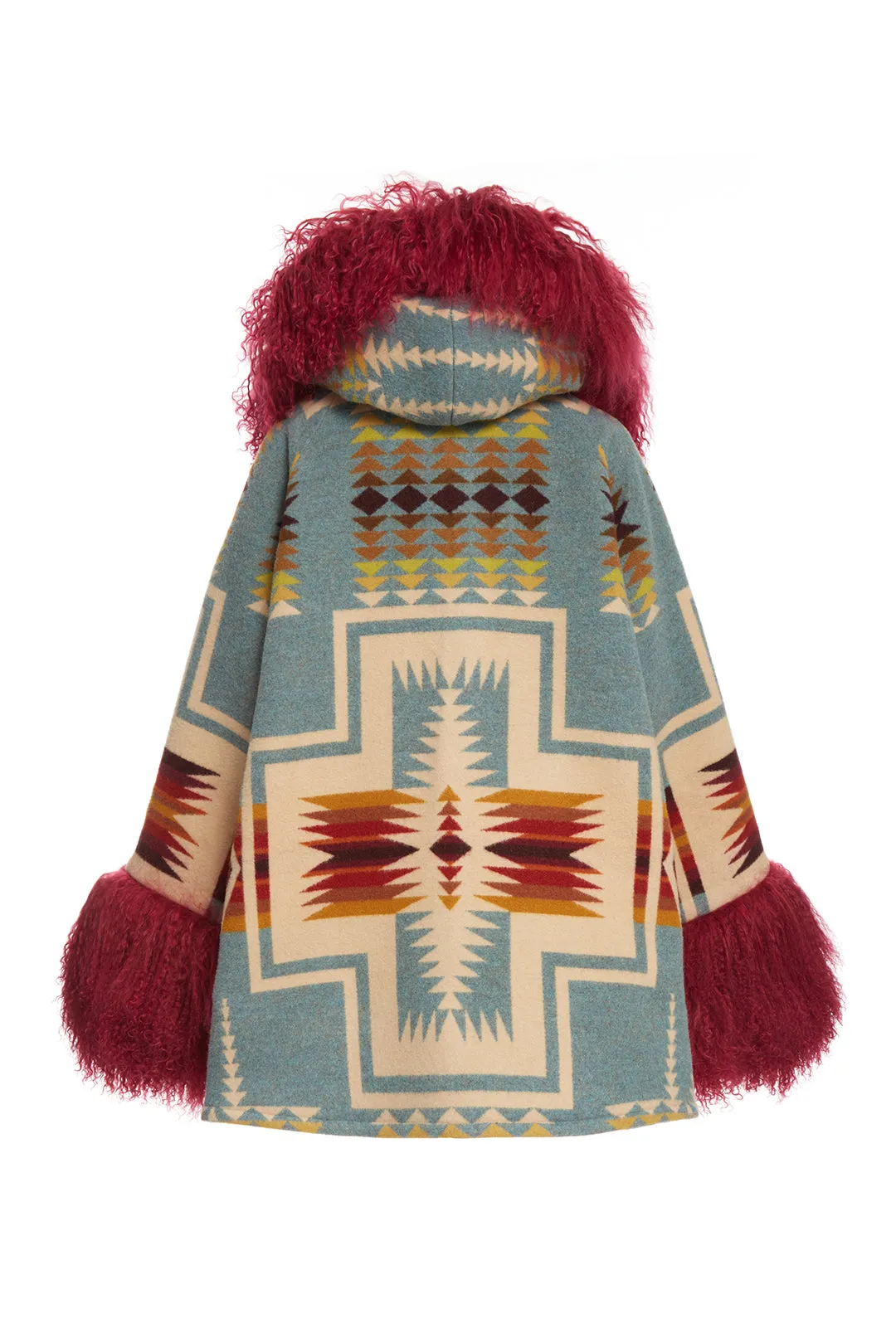 Harding Shearling Cloak