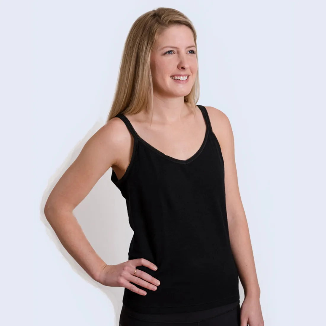 HOCOSA Women's Organic Wool/Silk Camisole