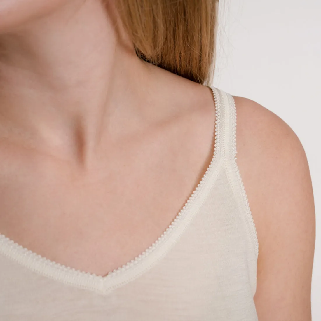 HOCOSA Women's Organic Wool/Silk Camisole