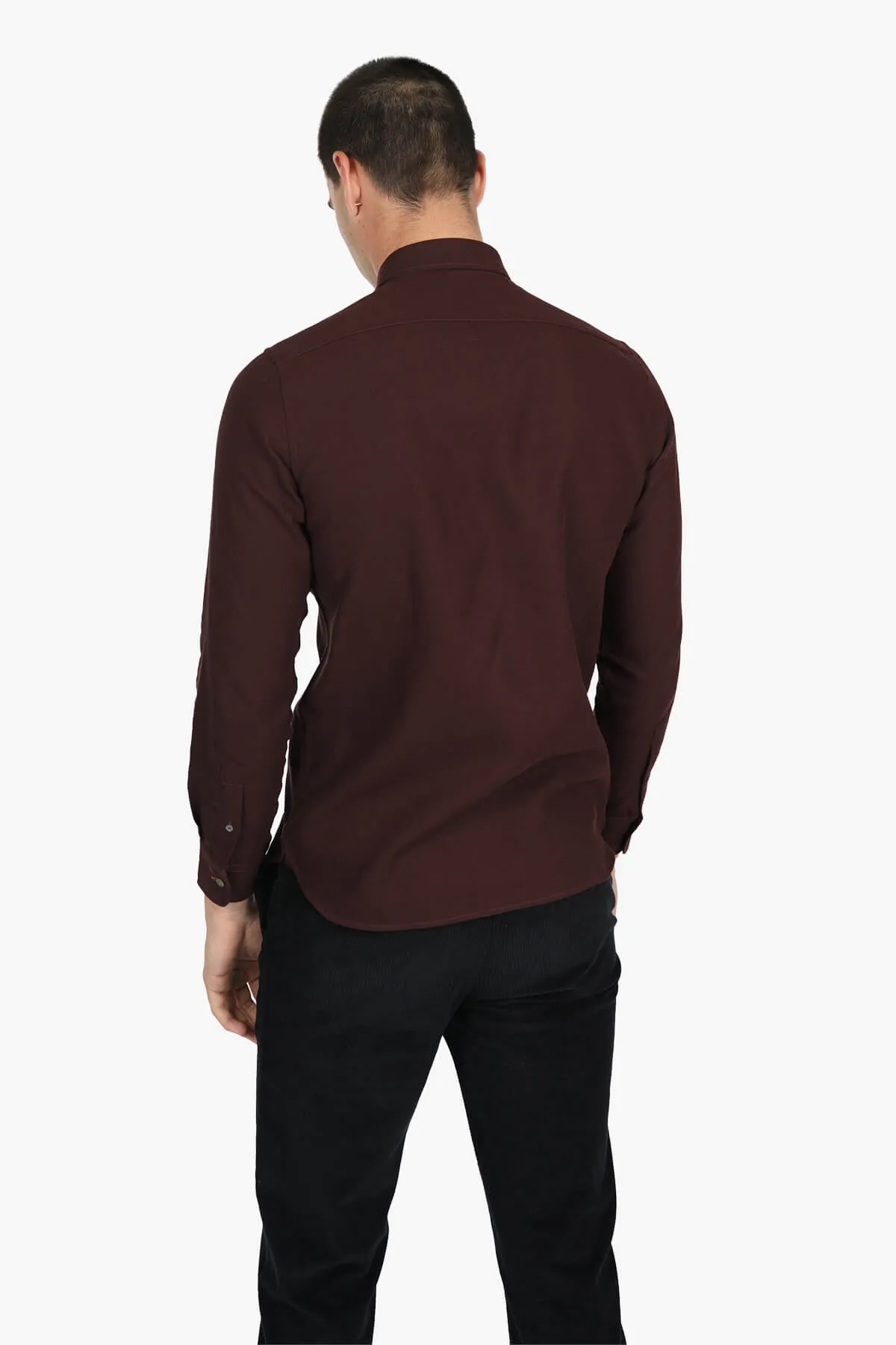 James Harper | Diamond Texture Slim Fit Casual Shirt